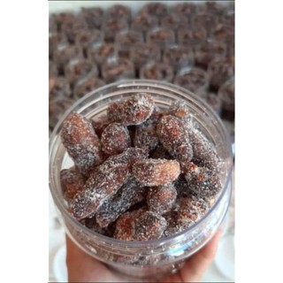 Combo 2 hũ ( me lào muối tôm + me lào xốc đường trộn muối ớt.) hũ 500gr
