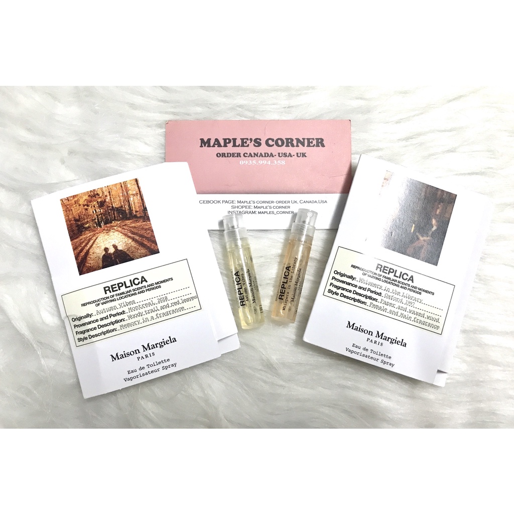 Vial Nước Hoa Replica Maison Margiela