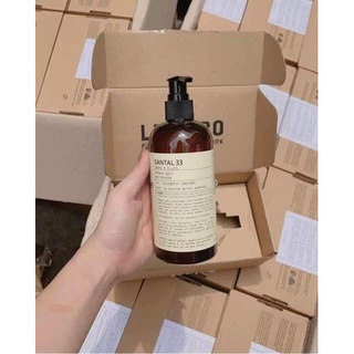Sữa tắm le labo, sữa tắm hương nước hoa le labo santal 33
