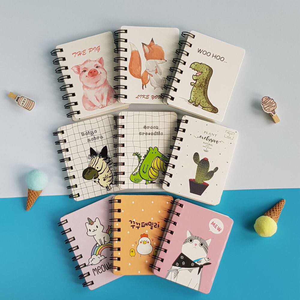 Sổ mini cầm tay cute