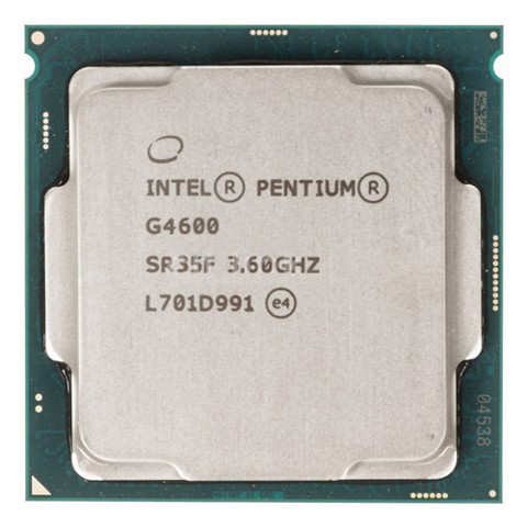 CPU Bộ xử lý Intel® Pentium® G4600 chuyên PC Gaming chính hãng giá rẻ