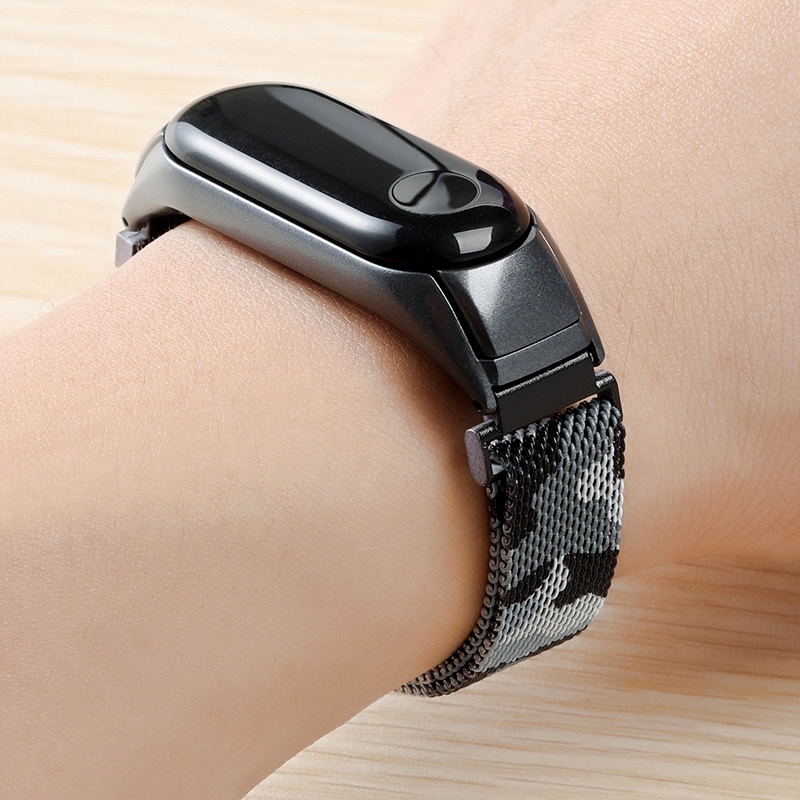 Dây Đeo Thay Thế Cho Đồng Hồ Thông Minh Xiaomi Mi Band 4 3