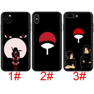 Ốp lưng mềm hình Naruto Uchiha cho iPhone 11 Pro XS Max XR X 8 7 6S 6 Plus 5S 5 SE 2020