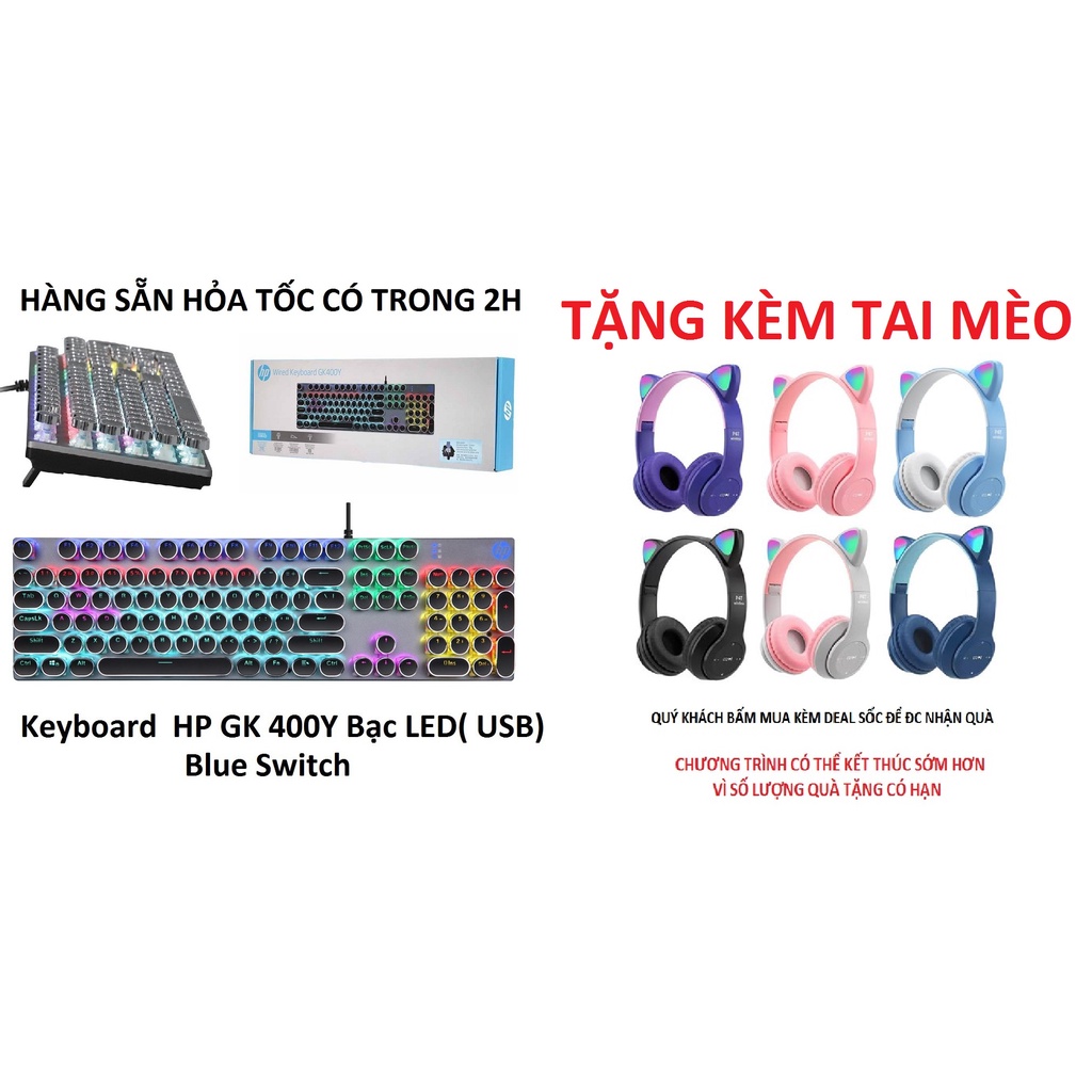 BÀN PHÍM HP GK 400Y BẠC LED ĐEN,TRẮNG USB BLUE SWITCH, PHÍM CƠ FL ESPORTS K 180R