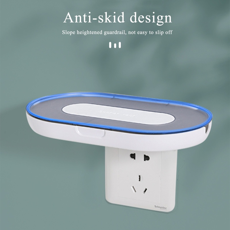 Giá Đỡ Ổ Cắm Điện Gắn Tường Tiện Dụng Cho Phòng Ngủ