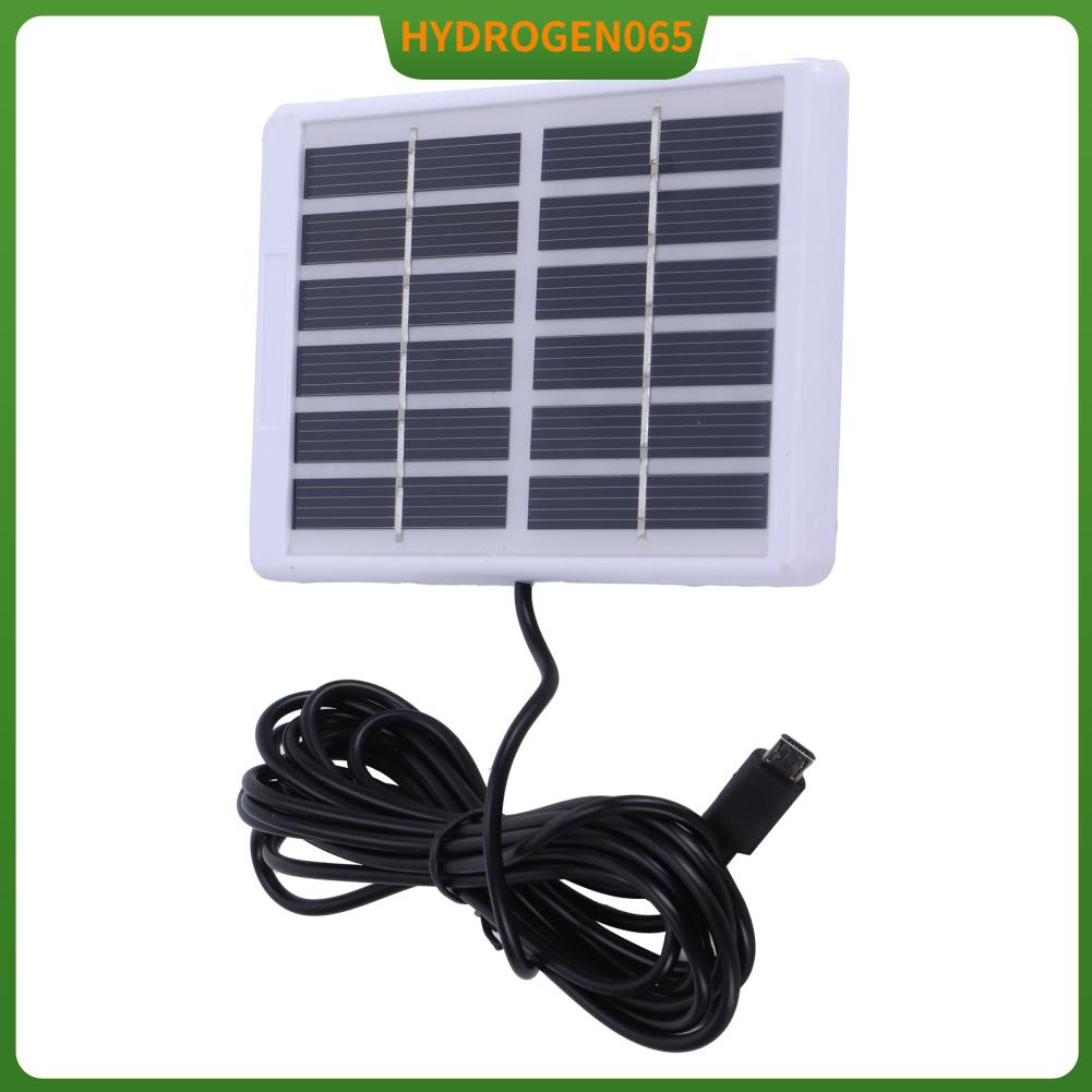 Tấm Pin Năng Lượng Mặt Trời 1.2W 6V Cổng USB Mini Polycrystalline Silicone Hydrogen065