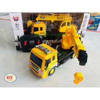ĐỒ CHƠI XE CÔNG TRÌNH RƠ MÓC ĐIỀU KHIỂN