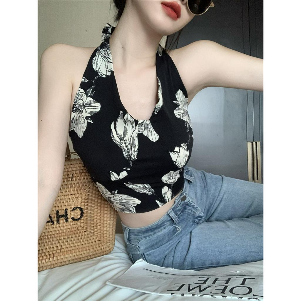 Lalisas Áo Hai Dây Đeo Ngực Quyến Rũ Sang Trọng Hình Gia Vị Ngọt Ngào Cho Nữ