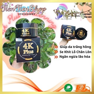 Kem Body Dưỡng Trắng 4K Plus Đỏ & Đen
