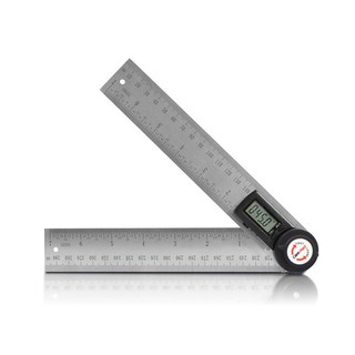 Thước đo góc điện tử dài 400mm bằng thép không gỉ, Thước đo độ chuẩn xác