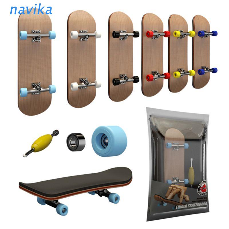 Mô Hình Ván Trượt Ngón Tay Mini Bằng Gỗ Độc Đáo