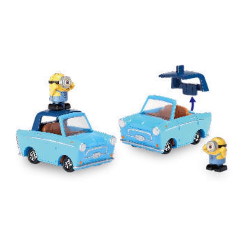 Mô hình Minions Stuart lái xe hơi Ride on Sự trỗi dậy của Gru Tomica Takara Tomy