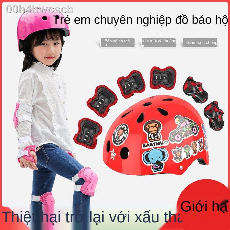 ✒Bộ đồ bảo hộ trượt patin, mũ hiểm trẻ em, xe tay ga, trọn giày trượt, thăng bằng, miếng đệm đầu gối và khuỷu