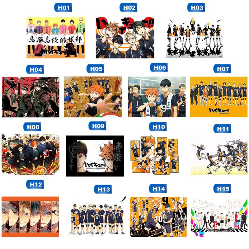 Poster Phim Hoạt Hình Haikyuu 24in X 36in