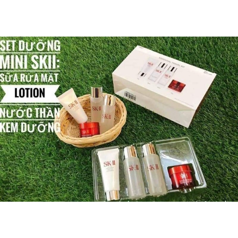 SET SKII 4 món Dưỡng Da Chống Lão Hóa Chính Hãng Nhật Bản