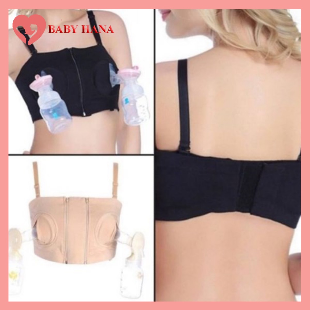 Áo Hút Sữa Rảnh Tay Cotton Có Dây Made In Việt Nam