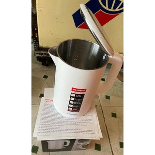 Bình đun siêu tốc Sharp 1.7 lít EKJ-17EVPS-WH