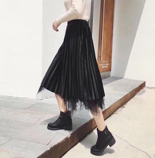 Chân Váy công chúa 2 kiểu mặc