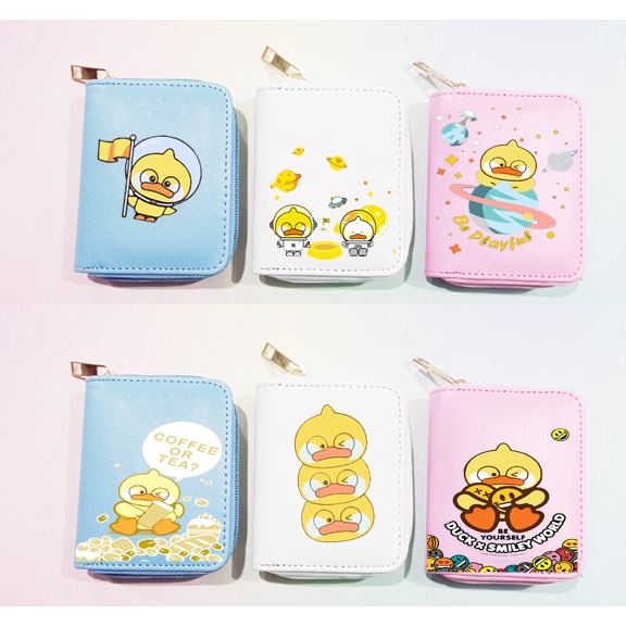 Ví cổ trang VNI39 vịt nomo dake duck bóp dáng ngắn hoạt hình cute thần tượng dễ thương