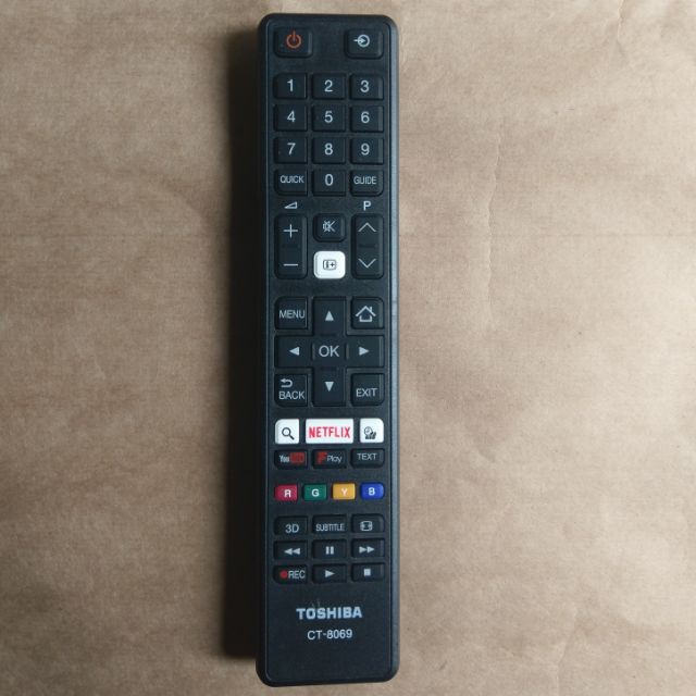 Remote Điều Khiển TV Toshiba CT - 8069 ( Hàng Chính Hãng )