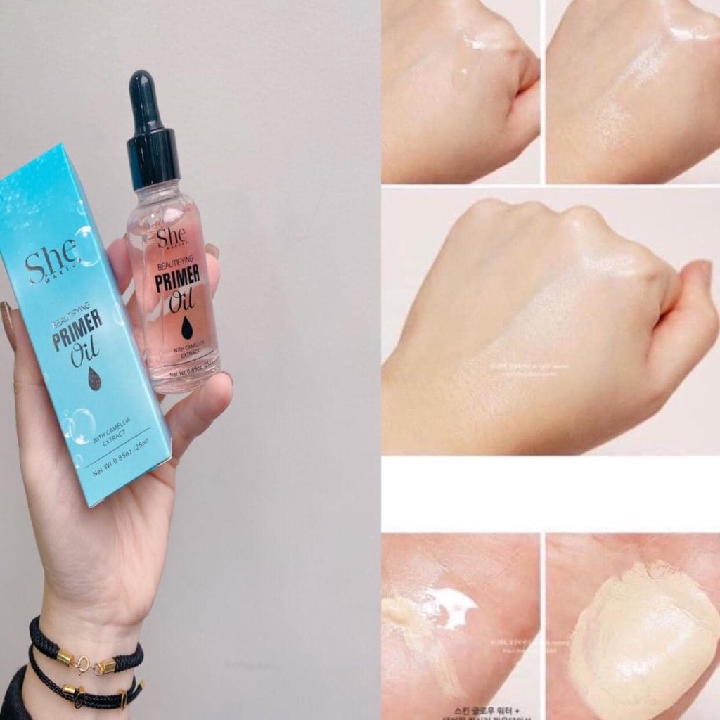 Tinh Dâu Mix Kem Nền  She Oil Primer