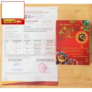 10 gói bột thảo dược phong thủy hút tài lộc alofa