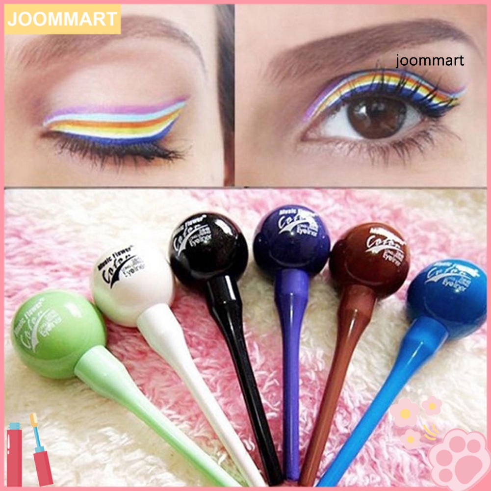 (Hàng Mới Về) Bút Kẻ Mắt Dạng Lỏng Chống Thấm Nước Thiết Kế Hình Cây Kẹo Mút Dễ Thương | BigBuy360 - bigbuy360.vn