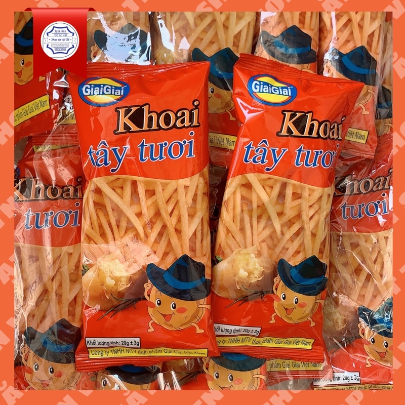 Gói snack Khoai Tây Tươi GiaiGiai