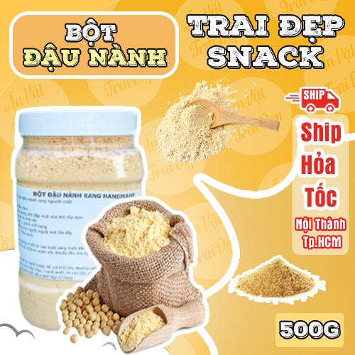Bột Đậu Nành Trai Đẹp 500G