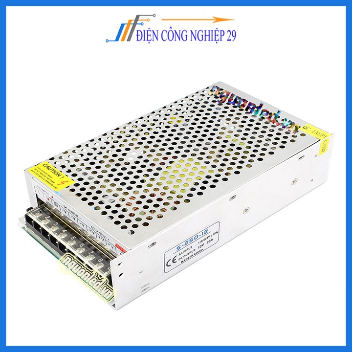 Nguồn Tổ Ong Đổi Nguồn từ 220V về 12V-20A ( Loại Xịn Đủ Công Suất )