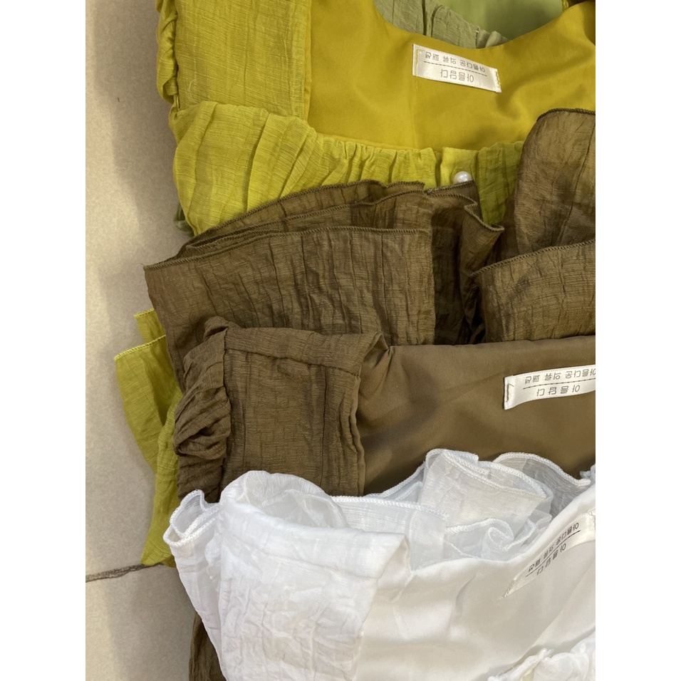 Áo Tơ Bèo Tiểu Thư Cổ Vuông - Sarang Clothing