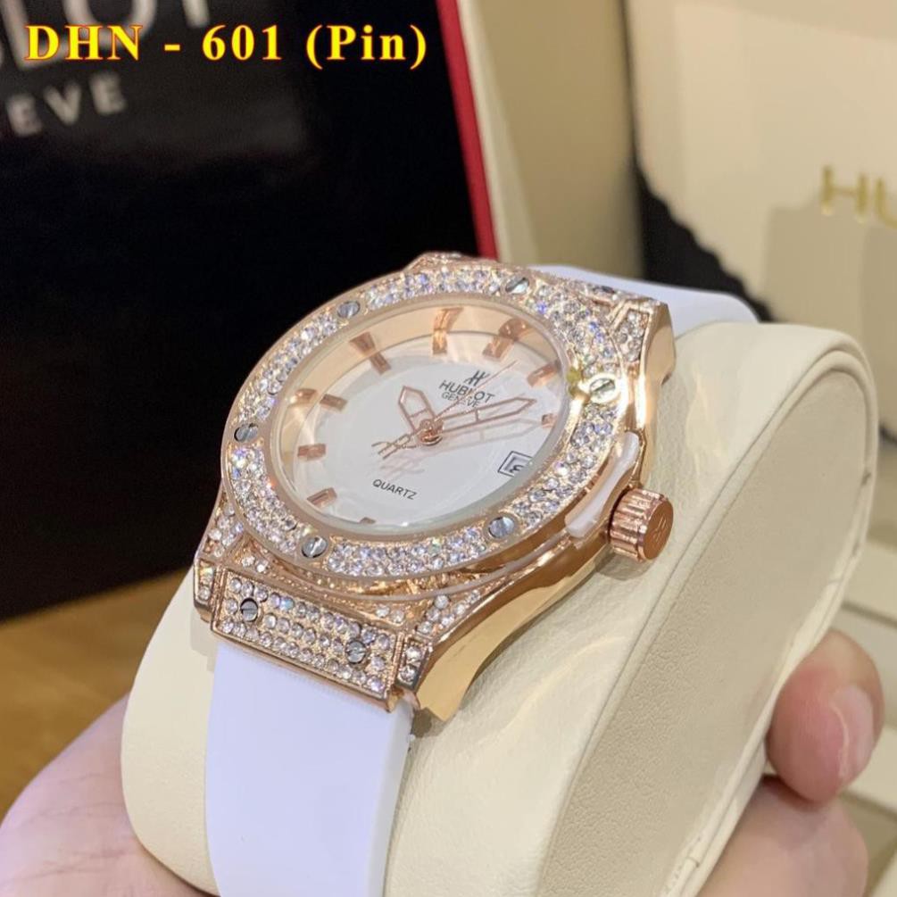 [Free Ship]  [Hộp hãng hublot - Bảo hành 12th] Đồng hồ nữ Hublot - Bản nam nữ đính đá siêu cấp sang chảnh - 36mm | BigBuy360 - bigbuy360.vn