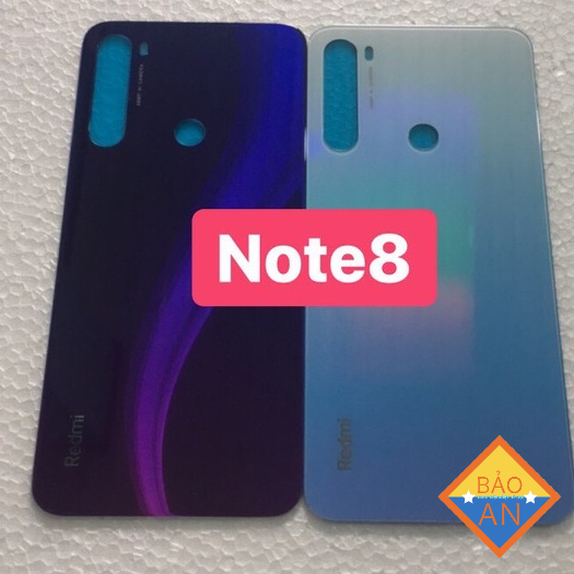 Kính lưng xiaomi redmi note 8