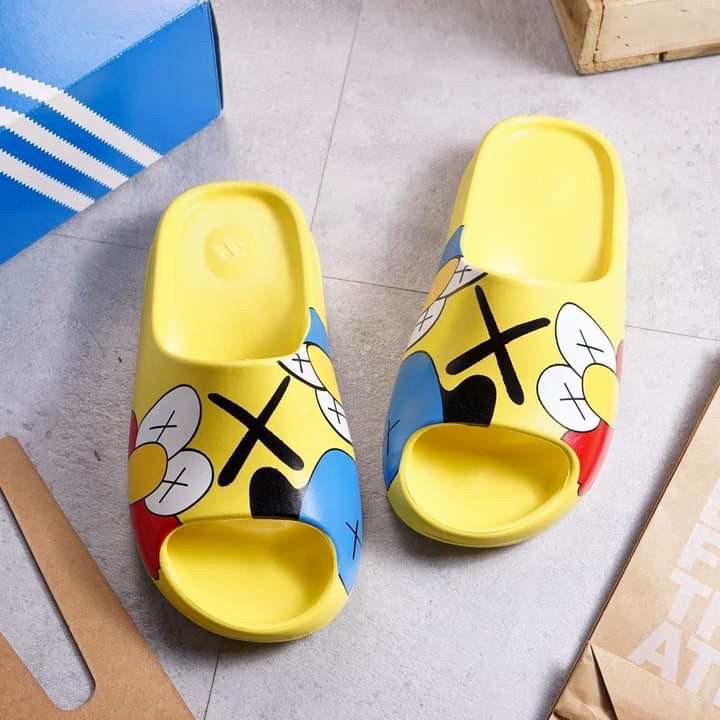 DÉP BÁNH MÌ UNISEX CỰC ÊM CHÂN VÀ BỀN - DÉP SLIDE YZ QUAI NGANG - DÉP ĐÚC