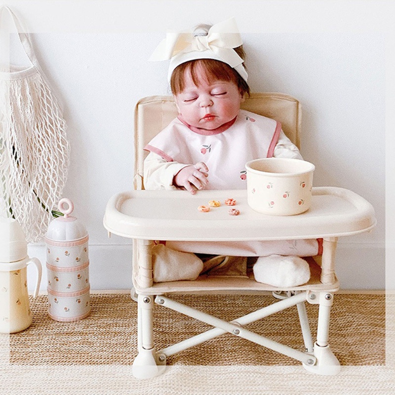 Yếm Ăn Chống Thấm Nước Có Túi In Họa Tiết Hoạt Hình Cho Bé Sơ Sinh