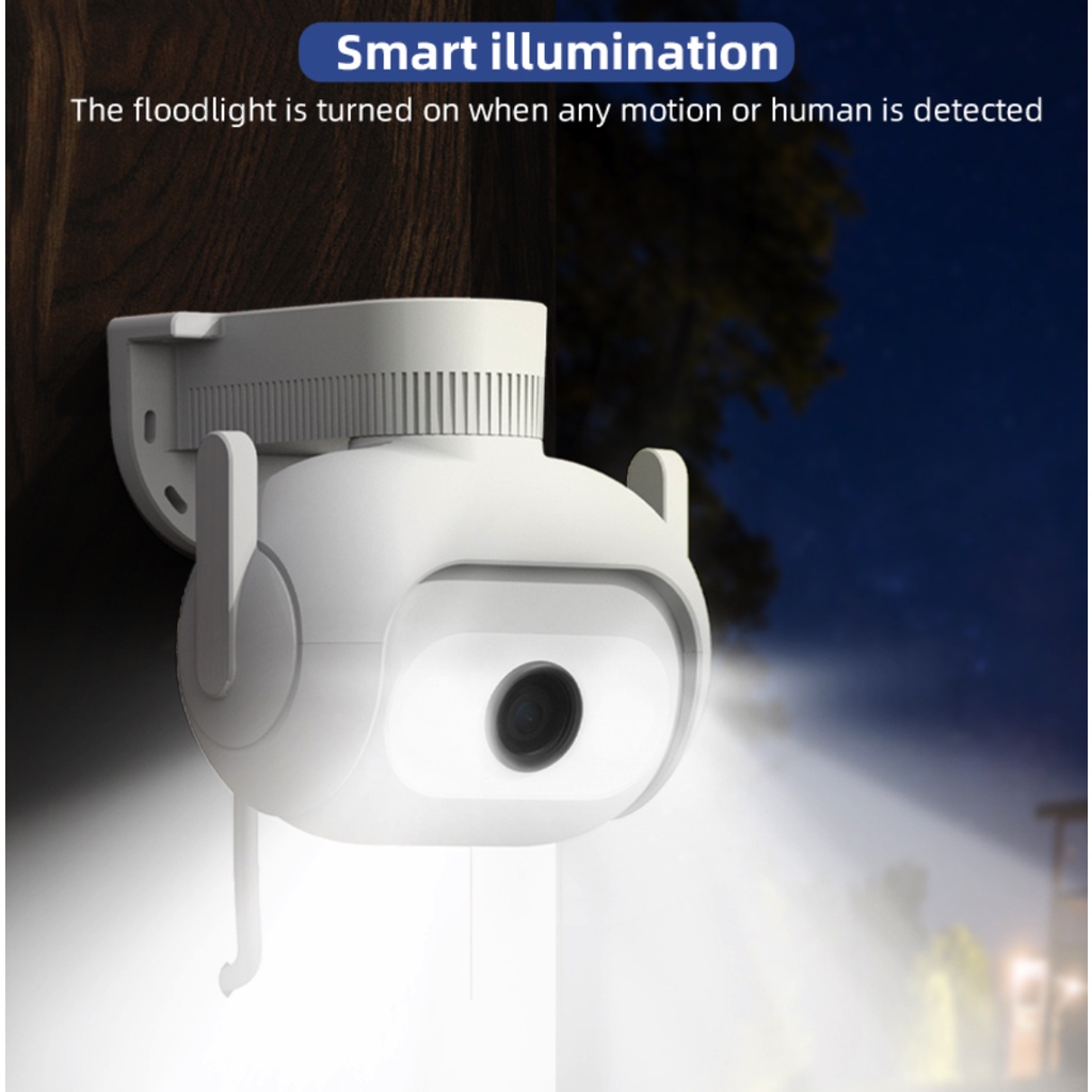 ĐÈNLED  | App MIHOME  |Camera ngoài trời OUTDOOR  - Xiaomi IMILAB 2K 1296P EC5 Xoay 360 độ - Chính hãng- TekHouse.vn
