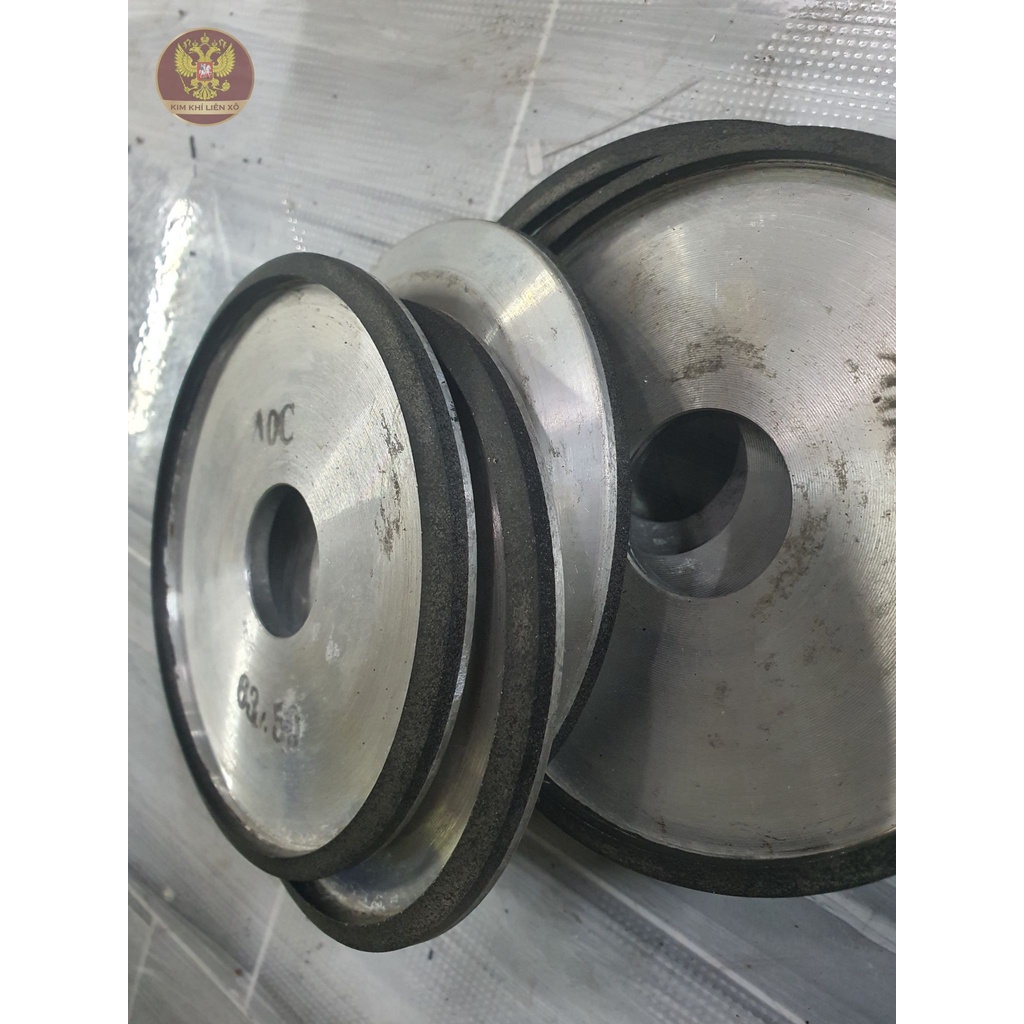 Đá mài kim cương Liên Xô cao cấp D125mm lỗ 32mm.
