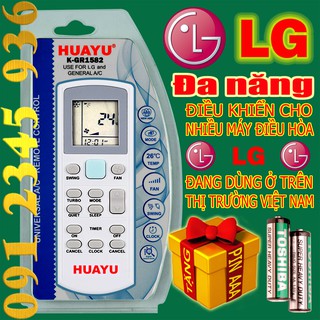 Remote Điều khiển Điều hòa Máy lạnh LG "Đa Năng" HUAYU + "HÀNG ĐẸP". (Mẫu số 13)