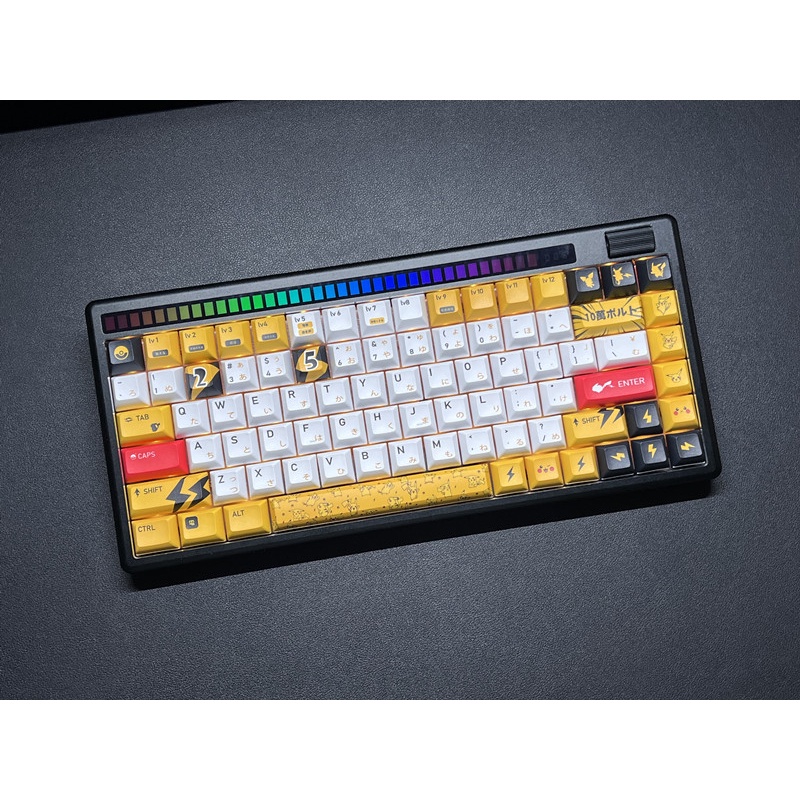 Bộ Phím Rời PBT Hình Pokemon Pikachu Cho Bàn Phím Cơ