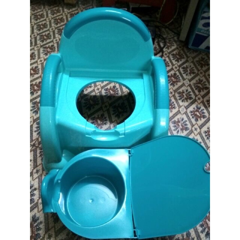 Bô ghế song long cho bé có nắp đạy