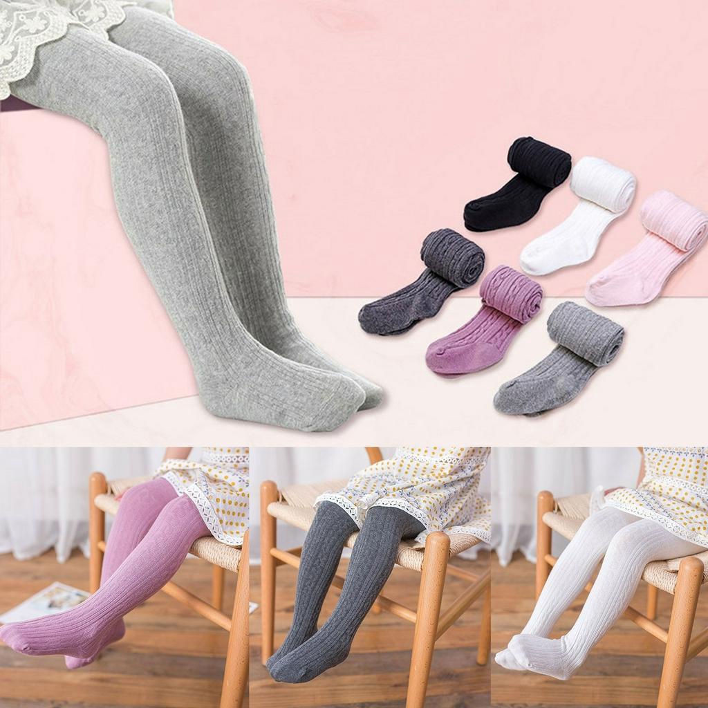 Quần Tất Cotton Mềm Co Giãn Cho Bé Gái