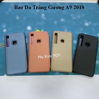 Samsung A9 2018|| Bao Da Clear View Standing Samsung A9 2018 - Pk NQV