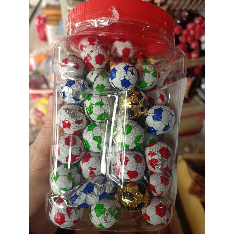 kẹo socola bóng vàng