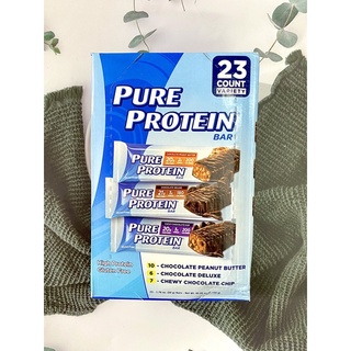 Thanh protein bar PURE PROTEIN 50g hỗ trợ tăng cơ cho gymmer
