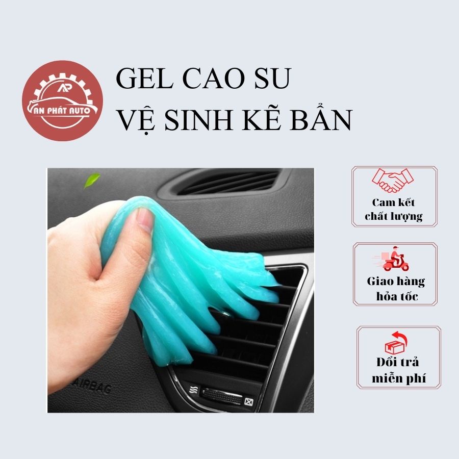 Gel Cao Su / Bùn Gel Silicon Vệ Sinh Góc Chết Trên Xe Hơi, Đồ Da Dụng, Bàn Phím Máy Tính Đa Năng  [Hàng Loại Tốt]
