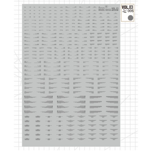 Water Decal nước Hobby Mio Vol03 chuyên dụng cho mô hình - Phụ kiện mô hình