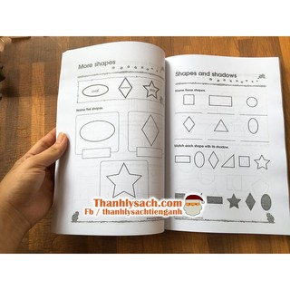 Đồ chơi - 300 practice KINDERGARTEN ENGLISH, MATHS & SCIENCE Bộ 3 Q