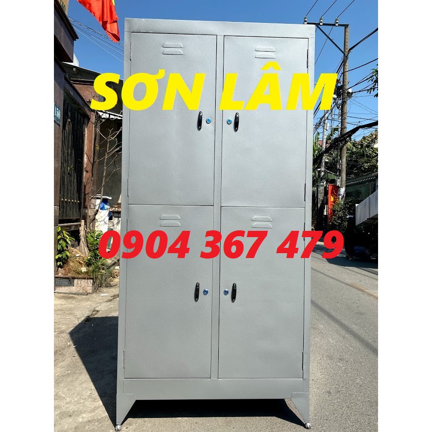 TỦ HỒ SƠ SẮT SƠN DẦU VĂN PHÒNG  - 4 CÁNH