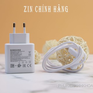 Bộ Sạc Nhanh Samsung 45W Zin Chính Hãng Galaxy Note 10 Plus / S20 Ultra
