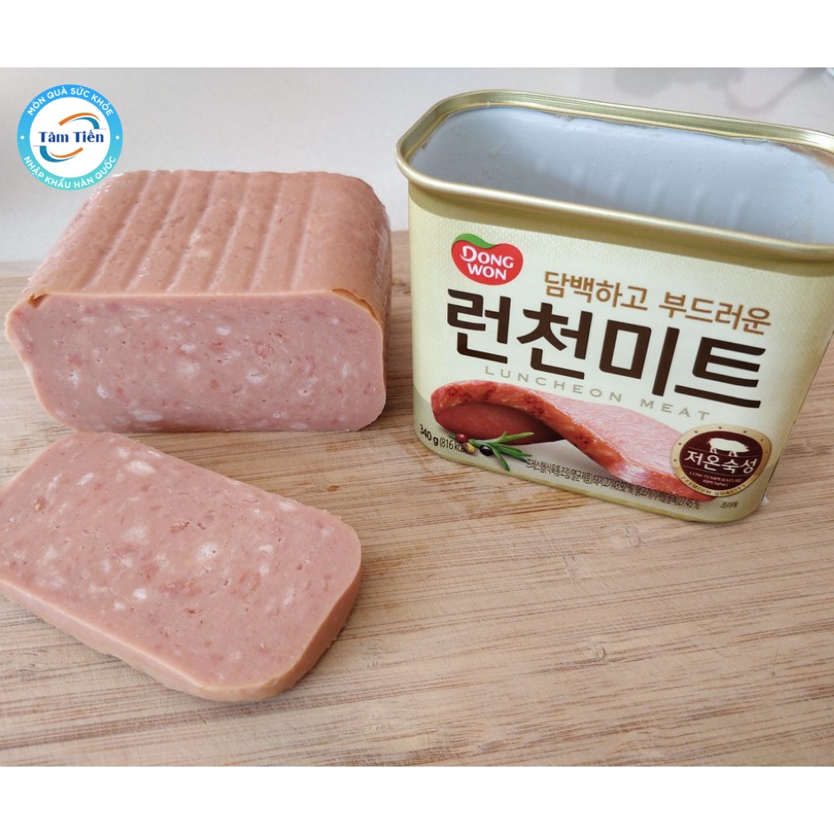 Thịt Heo Đóng Hộp Spam Dongwon 340g Nhập Khẩu Hàn Quốc